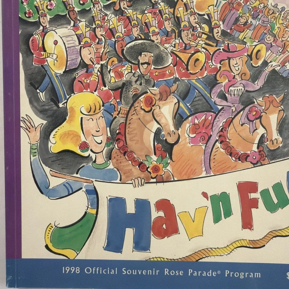 109th Tournament Of Roses Parade Official 1998 Program Carol Burnett